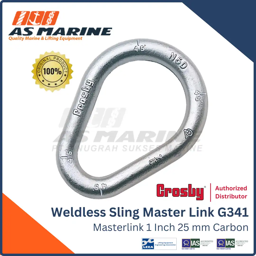 Master Link Weldless / Weldless Sling Link Crosby G341 1 Inch 25 mm